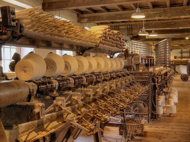 Spinning mule